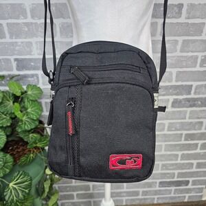 NB Crossbody‎ Bag Small Black Travel Shoulder Bag Multi Pocket Purse  Festival